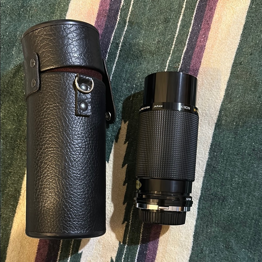 Kiron Black Camera Lens with Case